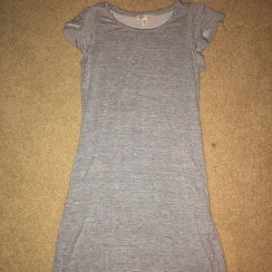 Women’s Gray T-shirt dress